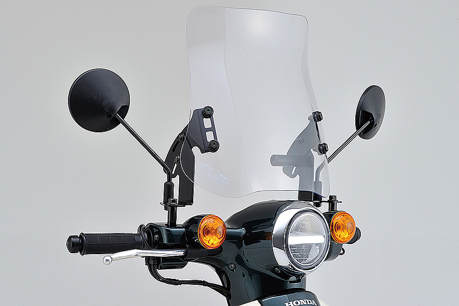 ホンダ 純正スーパーカブ50 110 AA04 JA10 ウインドシールド　風防 旭風防 ホンダ スーパーカブ50 AA04 スーパーカブ110 JA10